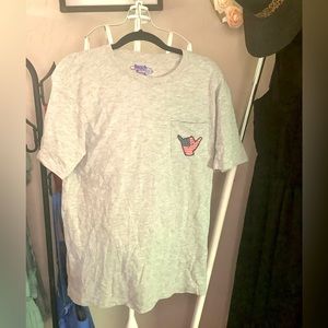 Beach Bros American hand short sleeve shirt EUC LRG